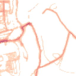 Daytime road noise heatmap for YO22 4AP