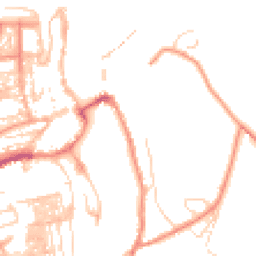 Daytime road noise heatmap for YO22 4AR