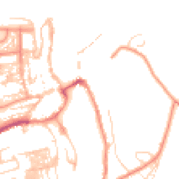 Daytime road noise heatmap for YO22 4AT