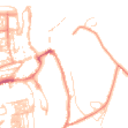 Daytime road noise heatmap for YO22 4AX