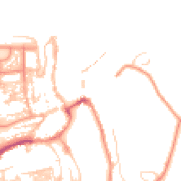 Daytime road noise heatmap for YO22 4BP