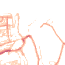 Daytime road noise heatmap for YO22 4BW