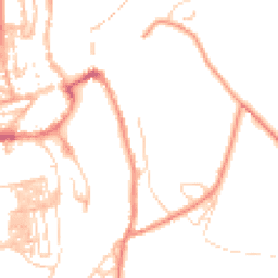 Daytime road noise heatmap for YO22 4EZ