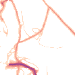 Daytime road noise heatmap for YO22 4HL