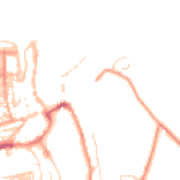 Daytime road noise heatmap for YO22 4JT