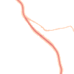 Night-time road noise heatmap for YO22 4LU