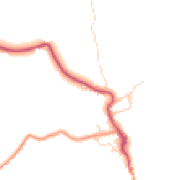 Daytime road noise heatmap for YO22 4PB