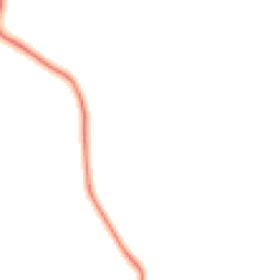 Night-time road noise heatmap for YO22 4QL