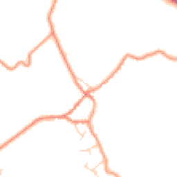 Daytime road noise heatmap for YO22 4TL