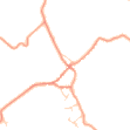 Daytime road noise heatmap for YO22 4TP