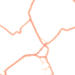 Daytime road noise heatmap for YO22 4TS