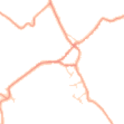 Daytime road noise heatmap for YO22 4TX