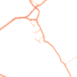 Daytime road noise heatmap for YO22 4UE