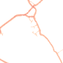 Daytime road noise heatmap for YO22 4UJ