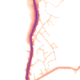 Daytime road noise heatmap for YO22 5BX