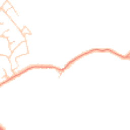 Daytime road noise heatmap for YO22 5DS