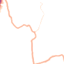 Daytime road noise heatmap for YO22 5EY