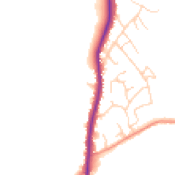 Daytime road noise heatmap for YO22 5HD