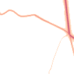 Daytime road noise heatmap for YO22 5JH