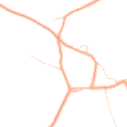 Daytime road noise heatmap for YO22 5JS