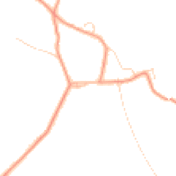 Daytime road noise heatmap for YO22 5LX