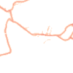 Daytime road noise heatmap for YO22 5QF