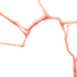 Night-time road noise heatmap for YO23 1AR