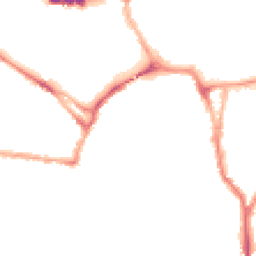 Night-time road noise heatmap for YO23 1AS