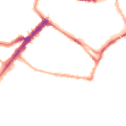 Night-time road noise heatmap for YO23 1BP