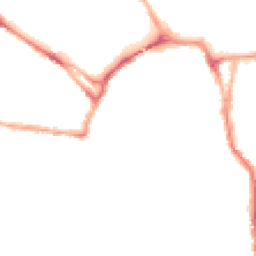 Night-time road noise heatmap for YO23 1DA