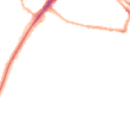 Night-time road noise heatmap for YO23 1EH