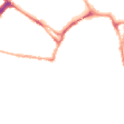 Night-time road noise heatmap for YO23 1JN