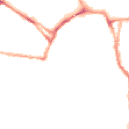 Night-time road noise heatmap for YO23 1JW