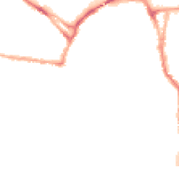 Night-time road noise heatmap for YO23 1PW