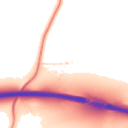 Daytime road noise heatmap for YO23 2AA