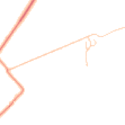 Daytime road noise heatmap for YO23 2AB