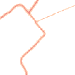 Daytime road noise heatmap for YO23 2PY