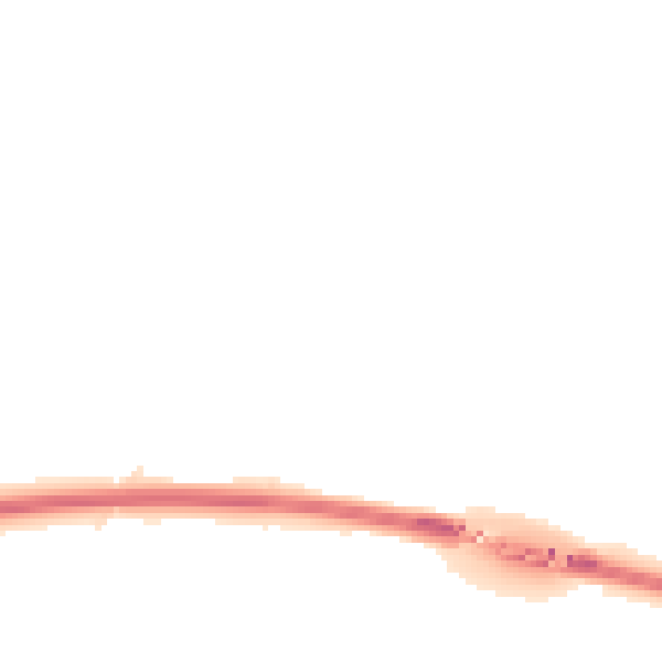 Night-time road noise heatmap for YO23 2QB