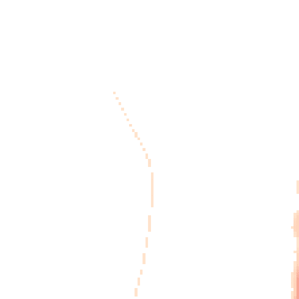 Night-time road noise heatmap for YO23 2SA
