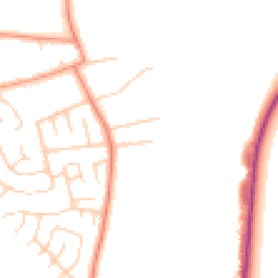 Daytime road noise heatmap for YO23 2SE