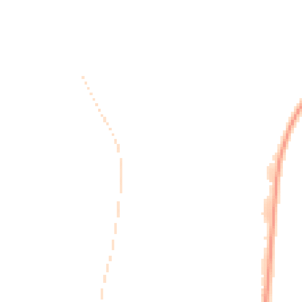 Night-time road noise heatmap for YO23 2SE