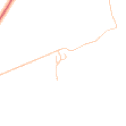 Daytime road noise heatmap for YO23 2TY