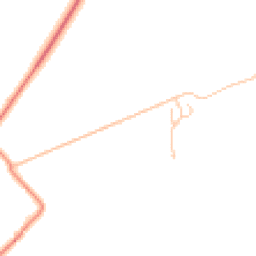 Daytime road noise heatmap for YO23 2UU