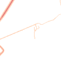 Daytime road noise heatmap for YO23 2XE
