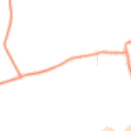 Daytime road noise heatmap for YO23 3NT