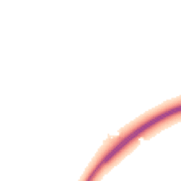 Night-time road noise heatmap for YO23 3PF