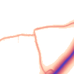 Daytime road noise heatmap for YO23 3PJ
