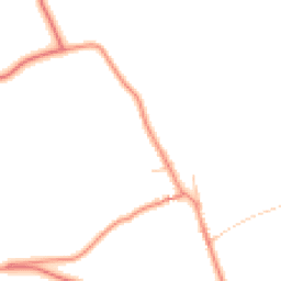 Daytime road noise heatmap for YO23 3PX