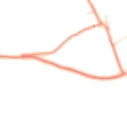 Daytime road noise heatmap for YO23 3PY