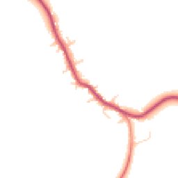 Daytime road noise heatmap for YO23 3QB